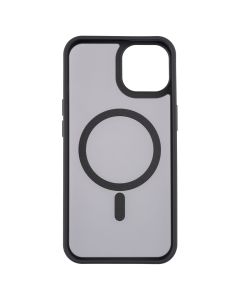 Чохол накладка для iPhone 14 WAVE Matte Insane MagSafe Чорна (Black)