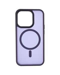 Чохол накладка для iPhone 14 Pro WAVE Matte Insane MagSafe Фіолетова (Purple)