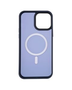 Чохол накладка для iPhone 13 Pro Max WAVE Matte Insane MagSafe Синя (Dark Blue)