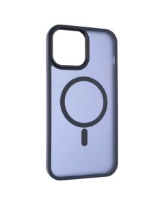 Чохол накладка для iPhone 13 Pro Max WAVE Matte Insane MagSafe Синя (Dark Blue)