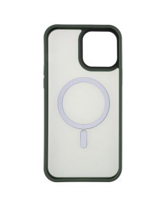 Чохол накладка для iPhone 13 Pro Max WAVE Matte Insane MagSafe Зелена (Green)