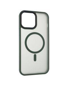 Чохол накладка для iPhone 13 Pro Max WAVE Matte Insane MagSafe Зелена (Green)