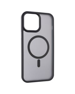Чохол накладка для iPhone 13 Pro Max WAVE Matte Insane MagSafe Чорна (Black)