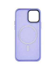 Чохол накладка для iPhone 12/12 Pro WAVE Matte Insane MagSafe Фіолетова (Lilac)