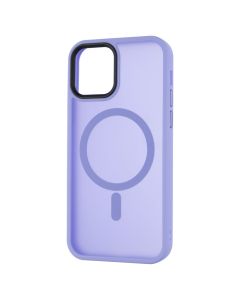 Чохол накладка для iPhone 12/12 Pro WAVE Matte Insane MagSafe Фіолетова (Lilac)