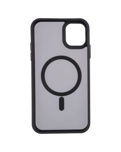 Чохол накладка для iPhone 11 WAVE Matte Insane MagSafe Чорна (Black)