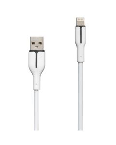 USB кабель Veron LS06 Lightning 1м Білий (White)