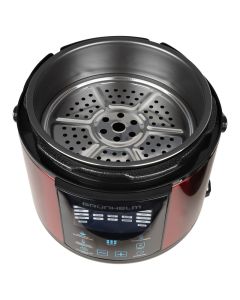Мультиварка-скороварка Grunhelm MPC-25 Червона (Red)