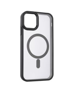 Чохол накладка для iPhone 11 WAVE Ardor MagSafe Чорна (Black)