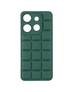 Чохол накладка для TECNO Spark GO 2023/POP 7 Quadrate Case Зелена (Dark Green)