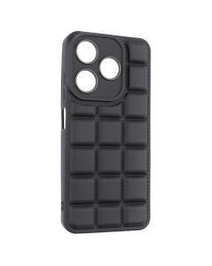 Чохол накладка для TECNO Spark 10/10C Quadrate Case Чорна (Black)