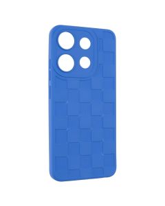 Чохол накладка для TECNO Spark GO 2023/POP 7 Chess Case Синя (Blue)