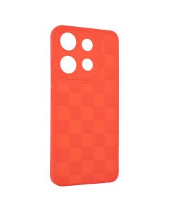 Чехол-накладка для TECNO Spark GO 2023/POP 7 Chess Case Красный (Red)