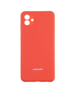 Чохол накладка для Samsung A04 Soft Case Червона (Red)