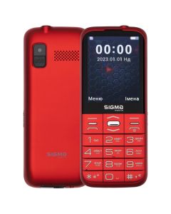 Мобільний телефон Sigma Comfort 50 CF212 Grace Red