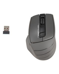 Миша беспроводная A4Tech FG30 Серая (Grey)