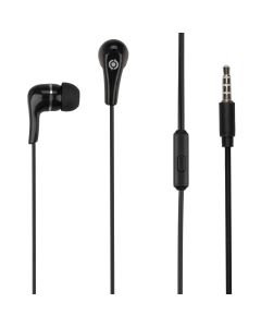 Навушники з мікрофоном Piko EP-101BKM Чорні (Black)