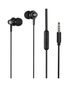 Навушники з мікрофоном Piko EP-102BKM Чорні (Black)