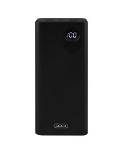 PowerBank 30000mAh XO PR169 2USB+Type-C PD&QC3.0 65W Чорний (Black)