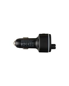 Fm-модулятор Hoco E62 Fast PD20W+QC3.0 Bluetooth Чорний (Black)