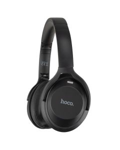 Беспроводные полноразмерные наушники Hoco W37 Sound Active Noise Reduction Черные (Black)