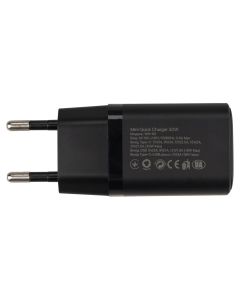 Зарядний пристрій Walker WH-60 PD 30W/QC3.0 18W/35W Max Чорний (Black)