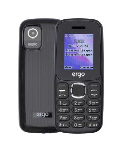 Мобільний телефон Ergo B184 Dual Sim Black