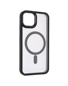 Чохол накладка для iPhone 13 WAVE Ardor MagSafe Чорна (Black)