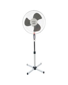 Вентилятор Grunhelm GFS-1621 Белый Серый (Белый Серый)