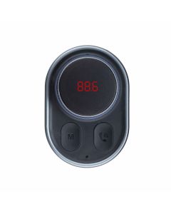 Fm-модулятор Hoco E72 Alegria 30W 2USB+Type-C Bluetooth Сірий (Grey)