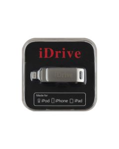 USB Флеш IDrive Metallic Lightning 128Gb Срібна (Silver)