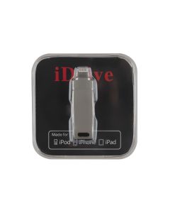 USB Флеш IDrive Metallic Lightning 64Gb Срібна (Silver)
