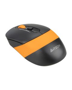 Миша A4Tech FG10 Беспроводная Черно-Оранжевая (Черный Оранжевый)