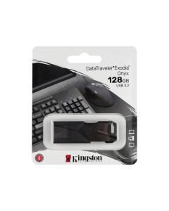 USB флеш-накопитель Kingston DataTraveler Exodia Onyx USB 3.2 128 ГБ Черный (Black)