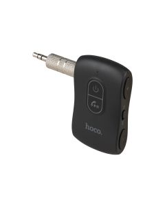 FM-трансмітер AUX Hoco E73 Pro Journey Transparent Bluetooth Чорні (Black)