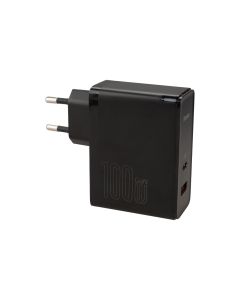 Зарядний пристрій Baseus GaN5 Pro (1USB-C + 1USB) 100W + кабель Type-C to Type-C