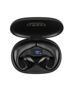 Bluetooth гарнитура Borofone BW22 Dawn Air Conduction Черная (Black)