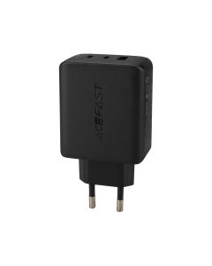 Зарядний пристрій Acefast A13 PD65W 1USB + 2USB-C + кабель Type-C to Type-C Чорний (Black)