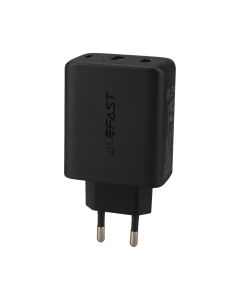 Зарядное устройство Acefast A17 65W GaN многофункциональный HUB + кабель Type-C to Type-C Черный (Black)