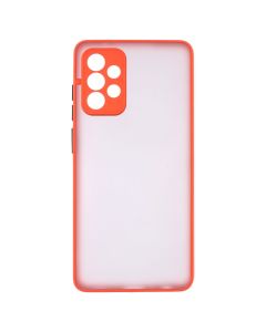 Чехол накладка для Samsung A72 Avenger Matte Красный (Red)