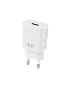 Зарядний пристрій USB XO L99 2.4A + кабель Micro-USB Білий (White)
