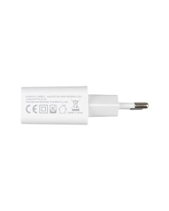 Зарядний пристрій USB XO L99 2.4A + кабель Micro-USB Білий (White)