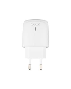 Зарядний пристрій USB XO L114 (USB + USB-C) 20W Білий (White)