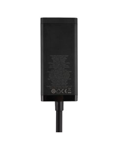 Сетевой фильтр Baseus GaN3 Pro Desktop Powerstrip 65W 2Type-C+2USB+AC(EU) Черный (Black)