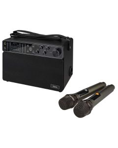 Bluetooth колонка Hoco BS50 Chanter беспроводной двойной микрофон караоке Черная (Black)