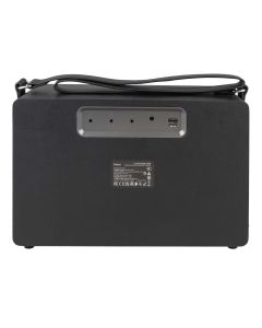 Bluetooth колонка Hoco BS50 Chanter беспроводной двойной микрофон караоке Черная (Black)