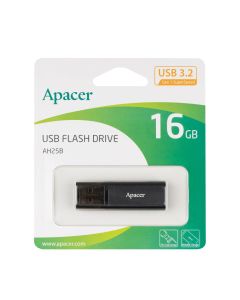 USB Флеш Apacer AH25B USB 3.1 16Gb Чорна (Black)