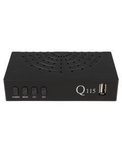 T2 тюнер DVB Q-115 Plastik приставка для цифрового ТБ