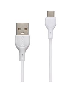 USB-кабель XO NB200 2.1A Type-C 1м Белый (White)