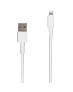 USB-кабель Proove Small Silicone Lightning 2.4A 1м Белый (White)